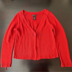 New York & Company Vintage Cropped Cardigan
